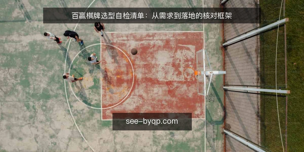 百赢棋牌选型自检清单:从需求到落地的核对框架 — 明确需求边界 配图